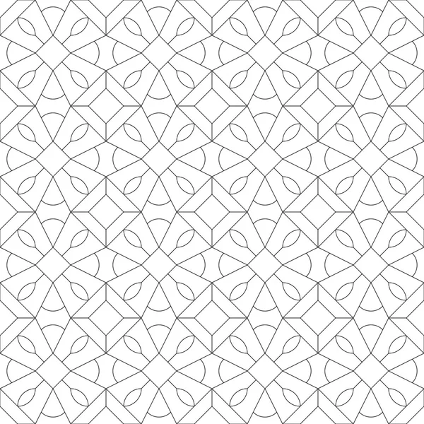 Geometrik dikişsiz desen. vektör illüstrasyonu