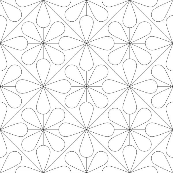 Geometrik dikişsiz desen. vektör illüstrasyonu