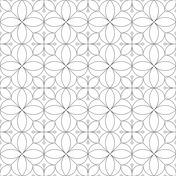 Geometric seamless pattern. Vector illustration — Stock Vector