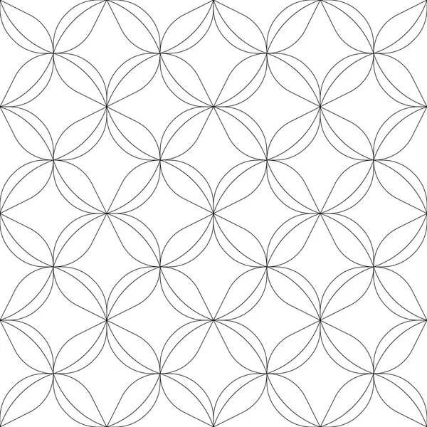 Geometrik dikişsiz desen. vektör illüstrasyonu