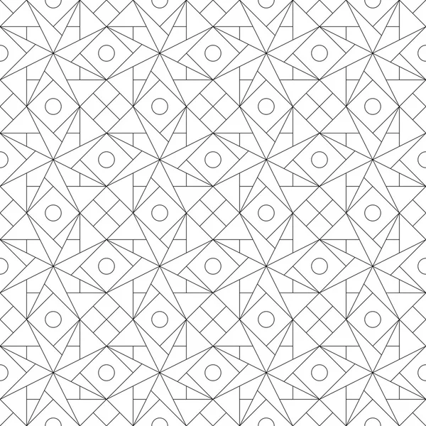 Geometrik dikişsiz desen. vektör illüstrasyonu