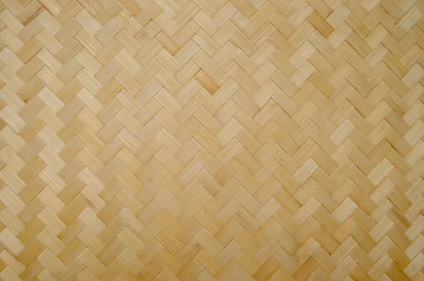 Texture et fond du panier en tissu de bambou — Photo