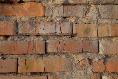 Eski tuğla duvar
