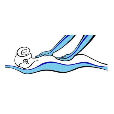 Spa Masaj vektör