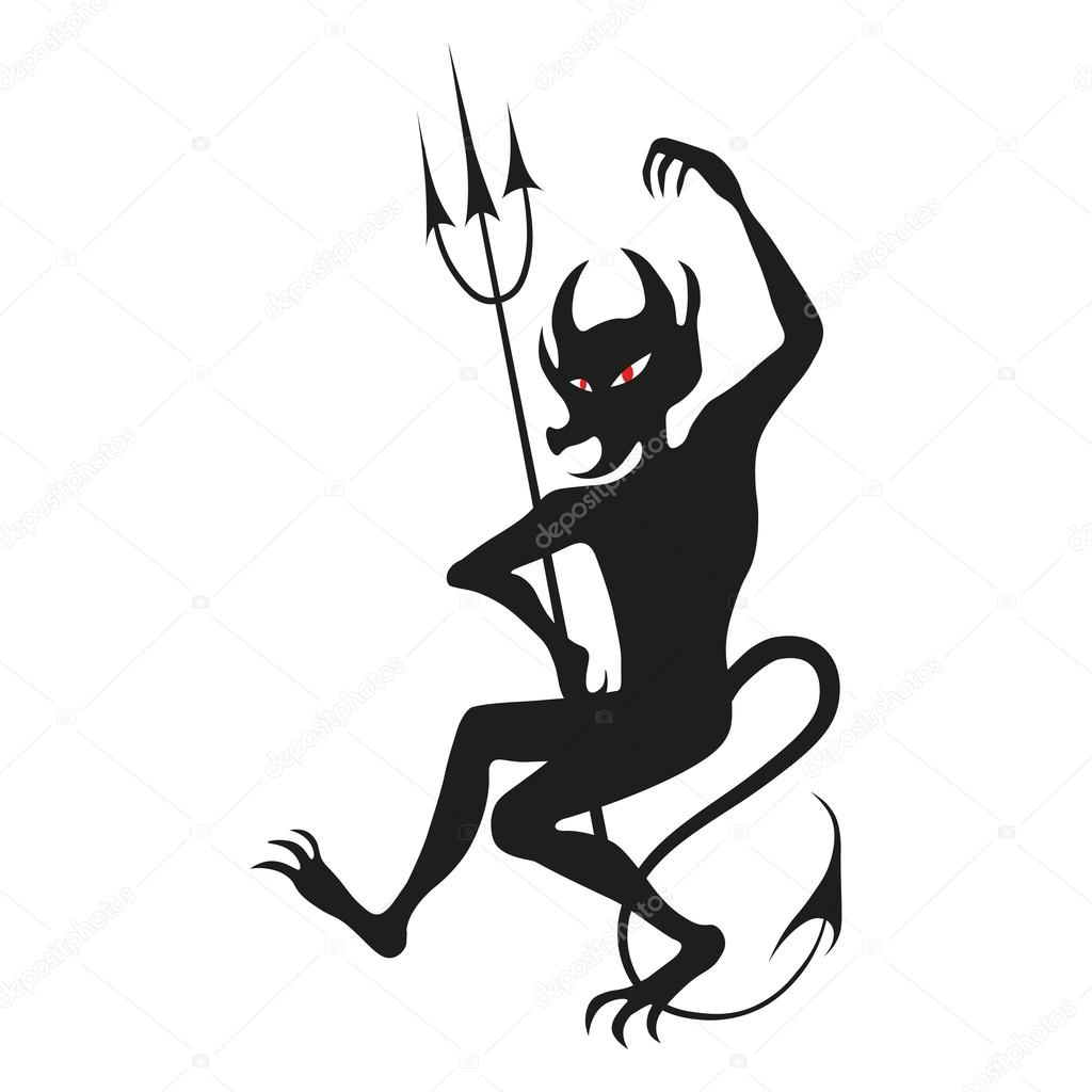 An illustration of a stylised troll or other monster