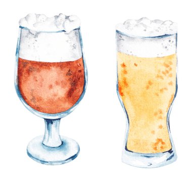 Ürün tasarımında kullanılmak üzere Ekim Festivali birası ile suluboya seti