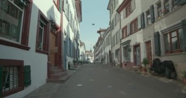 Nadelberg Caddesi manzarası