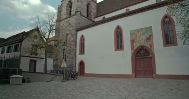 Campanario Iglesia Martinskirche — Vídeo de stock