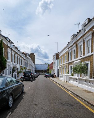 London - 06 25 2022: View of Kelso Pl