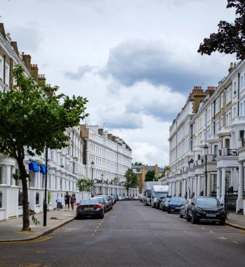 London - 06 25 2022: View of Lexham Gardens