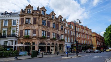 Londra - 06 28 2022: Eski Brompton Yolu