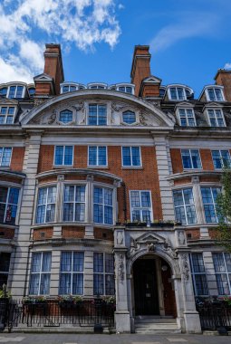 Londra - 07 03 2022 Park Caddesi üzerindeki ev