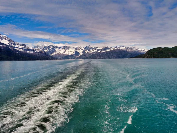 Bild Von Bergen Und Fjorden Alaska Stockfoto