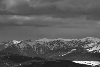 Altai Dağları manzarası, Sibirya, Rusya