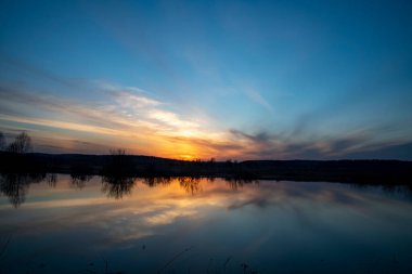 Gökyüzünde gün batımı