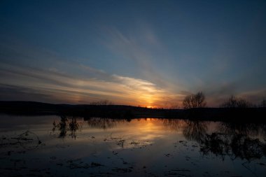 Gökyüzünde gün batımı