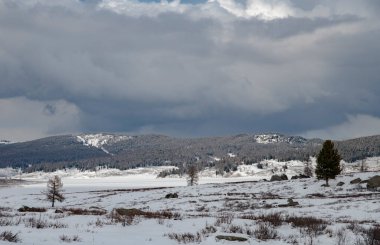 Dağlardaki dağlar, Sibirya, Rusya