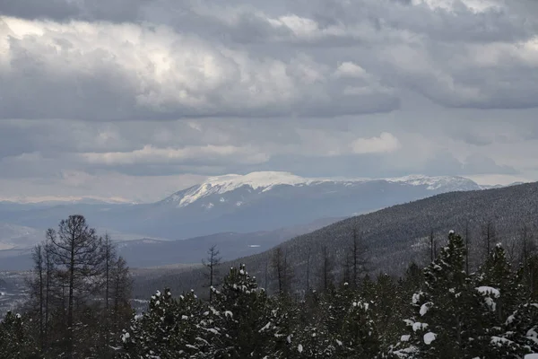 Berge Gebirge Sibirien Russland — Stockfoto