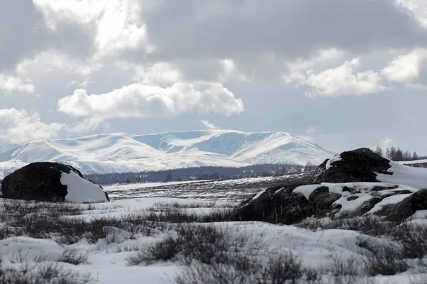 Montagnes Dans Les Montagnes Sibérie Russie — Photo