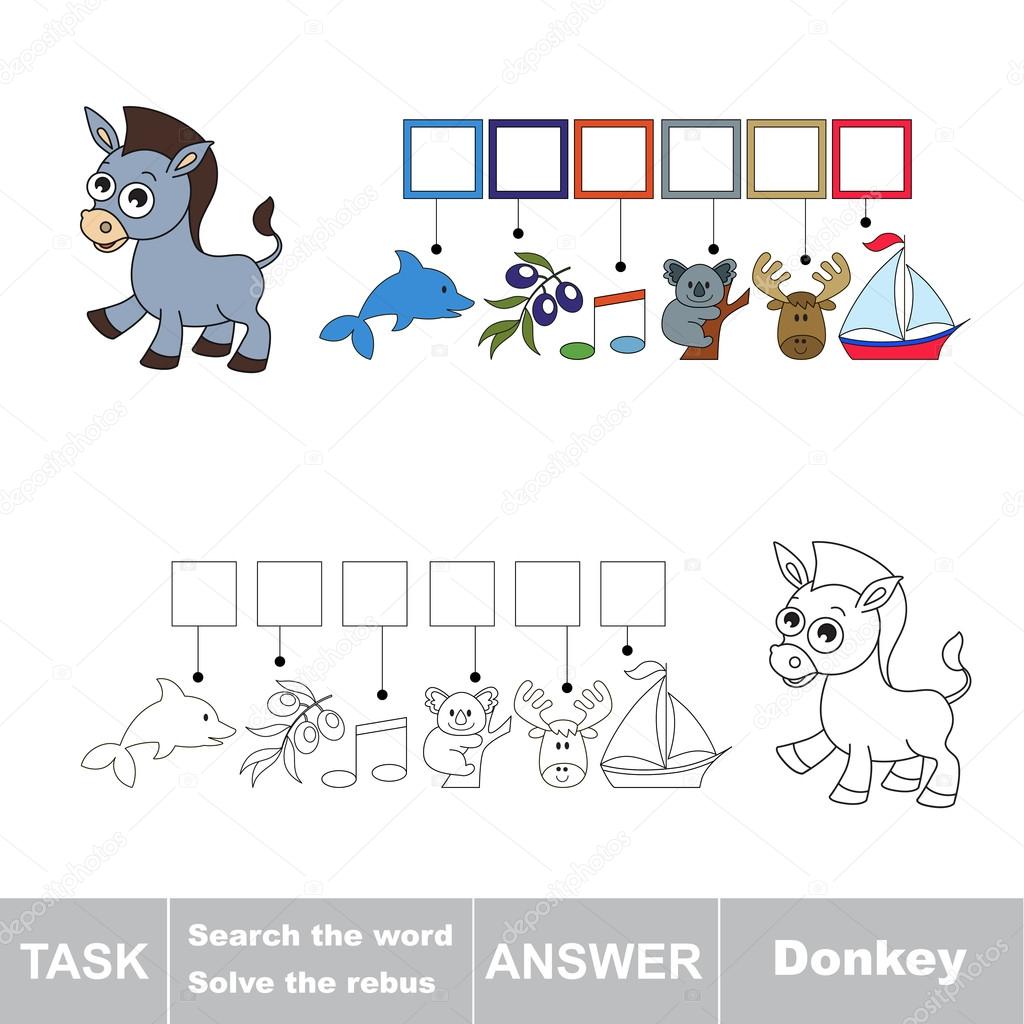 Search the word Donkey