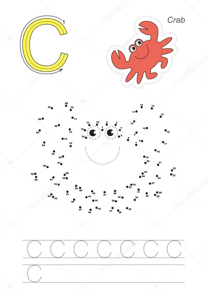 Numbers game for letter C