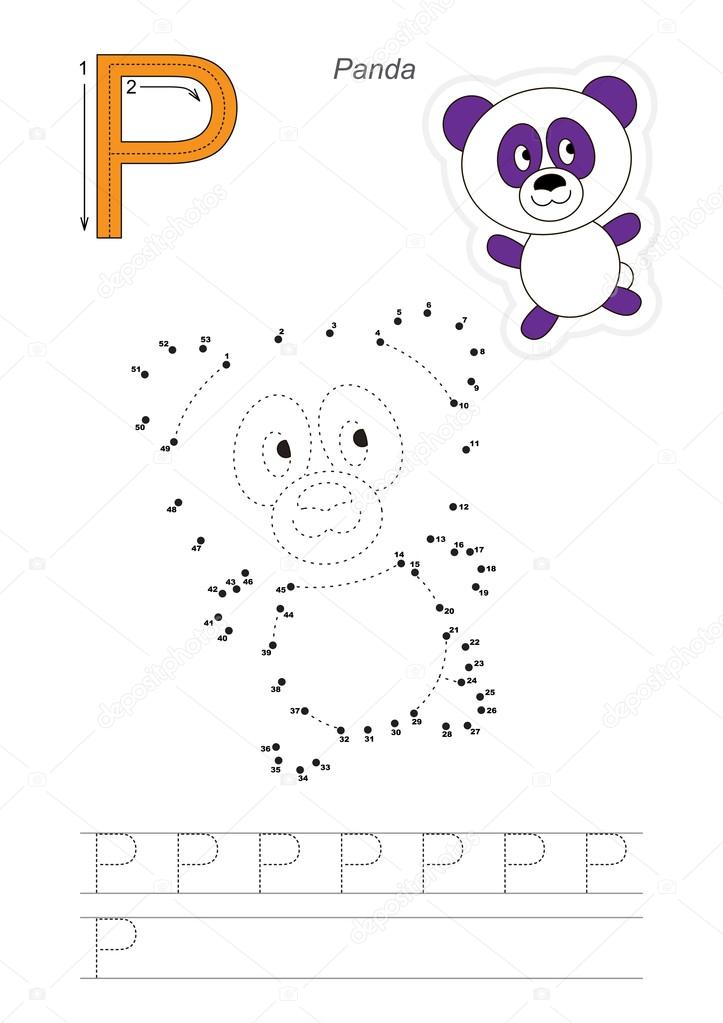 Numbers game for letter P