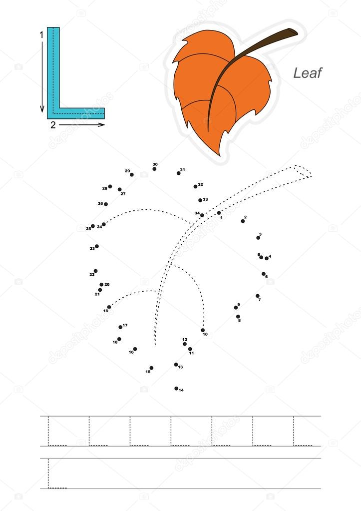 Numbers game for letter L
