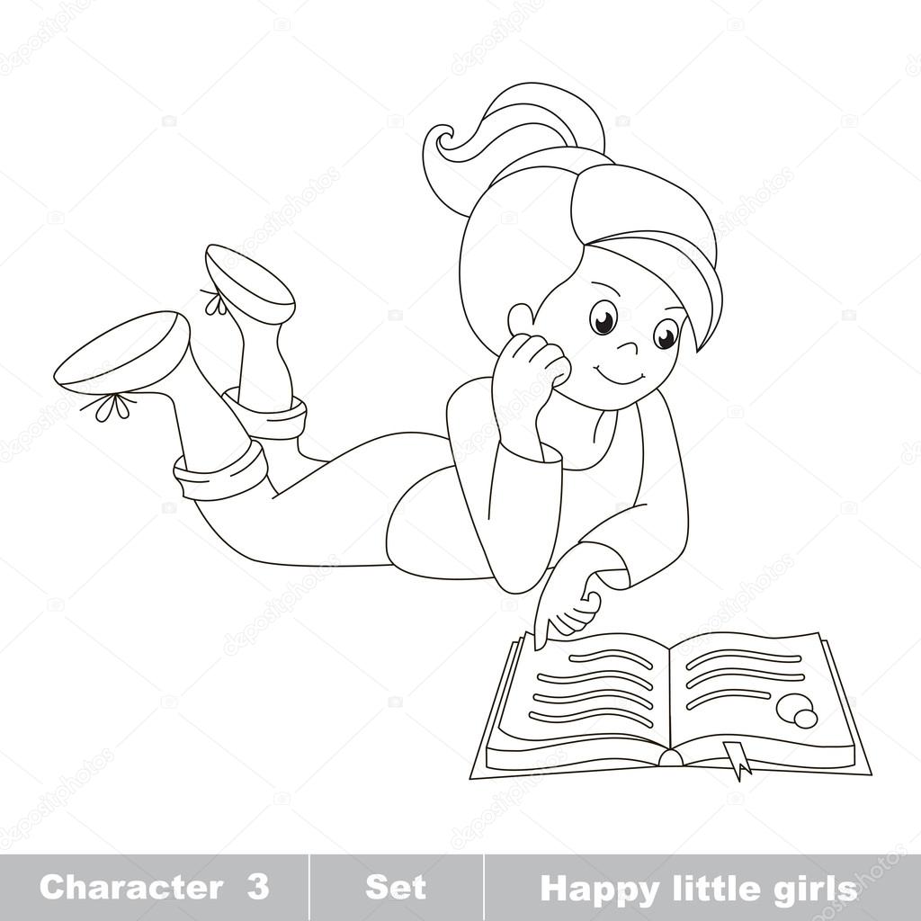 cartoon buch clip art black and white