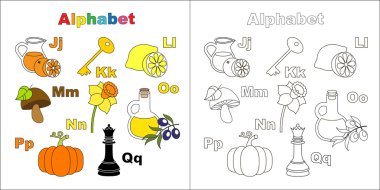 Vektör nesnesi alfabesi.