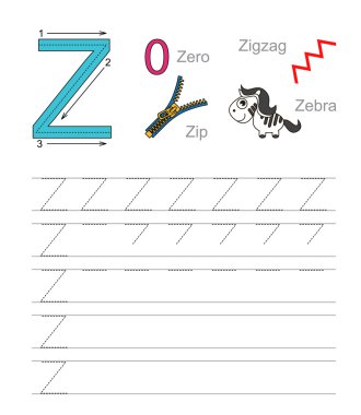 Mektup Z. öğrenin el yazısı.