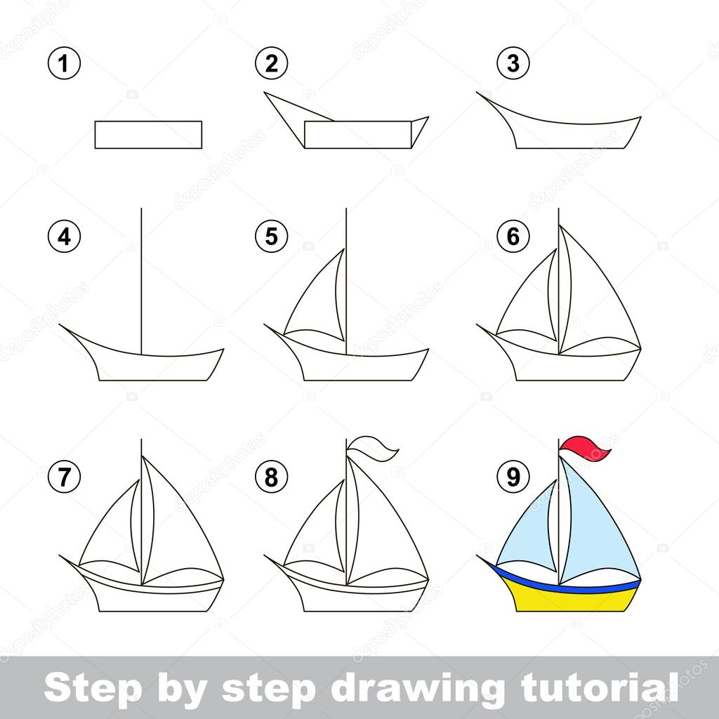 How to Draw Speedboats in 5 Steps