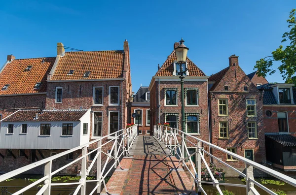 Famous Hanging Kitchens Damsterdiep Old Town Appingedam Groningen Holland — ストック写真