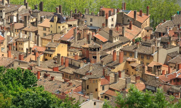 Ноутбуки Старого Міста Vieux Lyon Фурвір Хілл Франція Юнеско Єкт — стокове фото