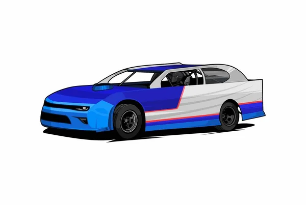 Car Sport Illustraties Vector Zijn Perfect Voor Zeefdruk Stickers — Stockvector