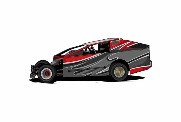 Car Sport Illustrations Vector Perfect Screen Printing Stickers — Stock Vector