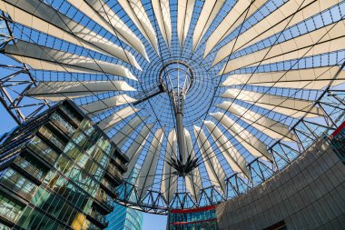 Berlin Mitte 'deki gelecekteki Sony Center binası.