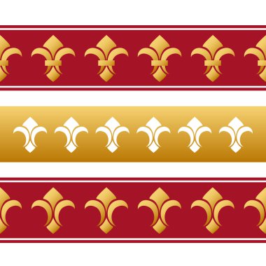 Kraliyet yatay kesintisiz Kenarlıklar