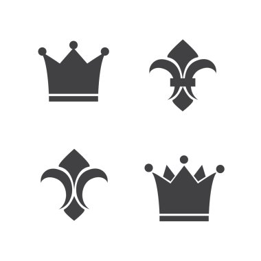 Taç ve fleur de lis simgeler