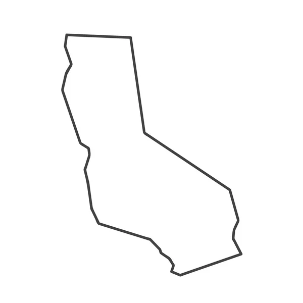 California. Ilustracja wektorowa EPS 10 — Wektor stockowy