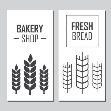 El ekmek yatay Banner çekilmiş