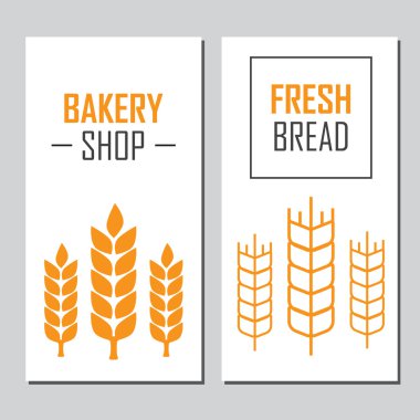 El ekmek yatay Banner çekilmiş