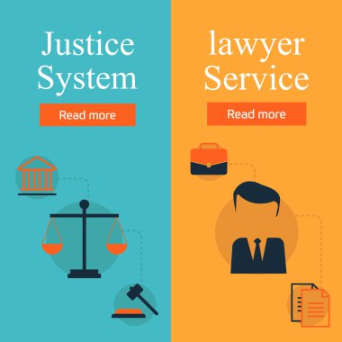 Yasal Hizmetleri, hukuk ve sipariş, adalet vektör düz kavramı ayarlayın. Dürüst Yargıç, adalet sistemi, suç soruşturma, avukat Servisi
