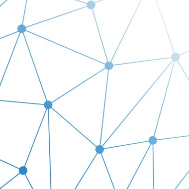 Üçgen desen arka plan doğrultusunda