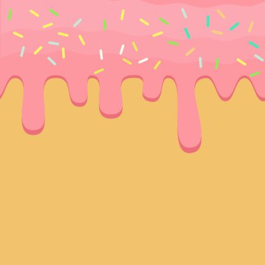 Dondurma, sorunsuz gıda arka plan akan