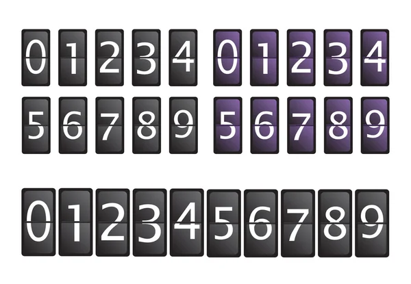 Compter le vecteur de minuterie — Image vectorielle