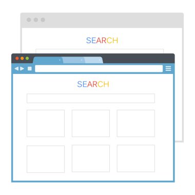 Tarayıcı penceresinin basit set