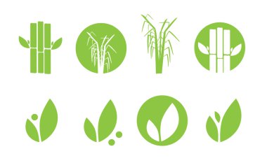 Şeker kamışı vektör illüstrasyonu E10