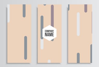 El ilanları veya Web afişi. Kurumsal kimlik şablonu. İş istatistikleri