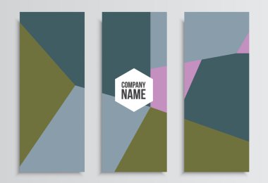 El ilanları veya Web afişi. Kurumsal kimlik şablonu. İş istatistikleri