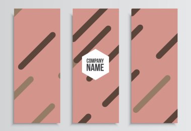 El ilanları veya Web afişi. Kurumsal kimlik şablonu. İş istatistikleri